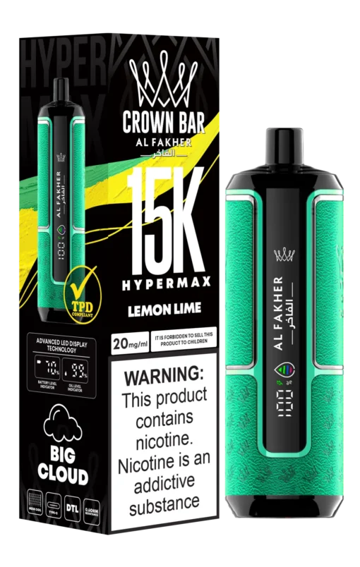 Crown Bar 15K Hypermax - Lemon Lime