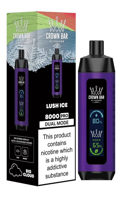 Crown Bar 8000 Pro - Lush Ice