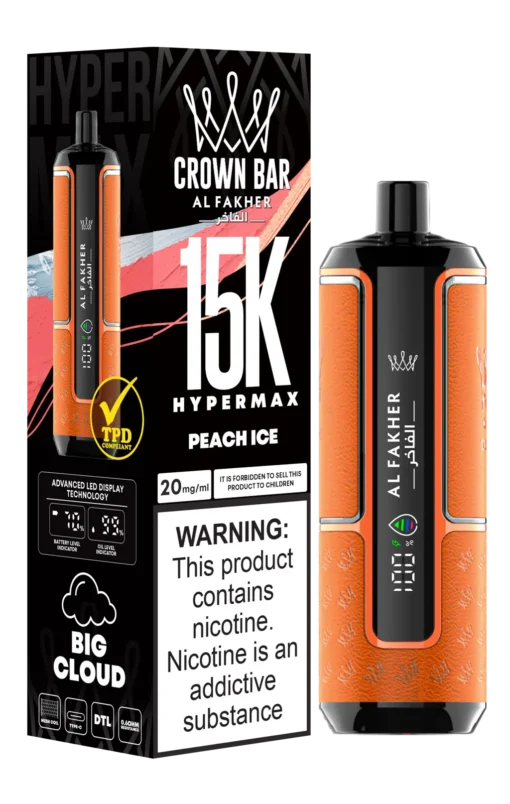 Crown Bar 15K Hypermax - Peach Ice