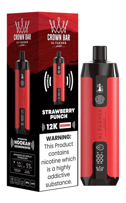 Crown Bar 12K Sound - Strawberry Punch